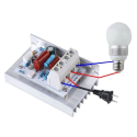 Dimmer and speed controller for 10000W commutator motors with display