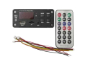 Bluetooth 5.0 MP3-afspiller med FM-radio, fjernbetjening og strømforsyning 5-14V TIPA
