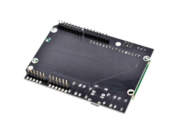 LCD1602A display with keyboard, 16x2 characters, blue backlight