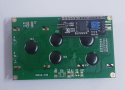 LCD2004 20x4 tegn med IIC/I2C og blå baggrundsbelysning