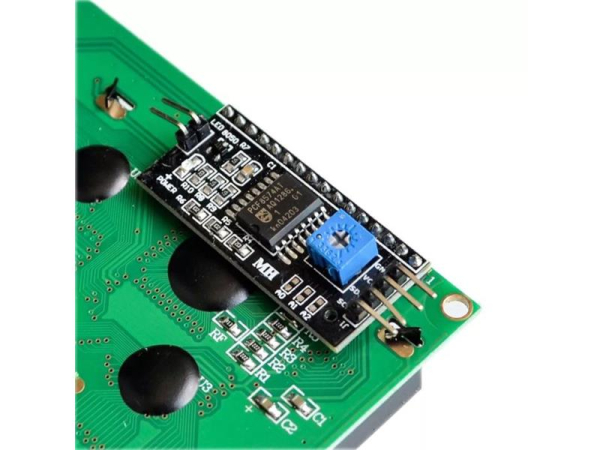 LCD2004 IIC / I2C display, 20x4 characters, blue backlight