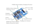 18650 Li-Ion oplader-modul 1A