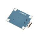 1A Li-Ion Opladermodul med TP4056 IC, TIPA - Konstant Strøm, 3.6V-4.2V