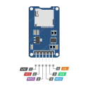 Micro SD card reader - SPI module - 6pin
