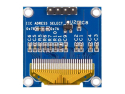 OLED-display 0.96" 128x64 blå tegn IIC/I2C 4-pin TIPA