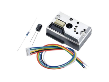 Optical air quality sensor, module GP2Y1014AU0F