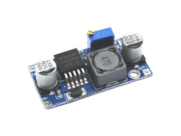 Spændingsregulator LM2596, justerbar DC-DC step-down konverter 3A, TIPA, 4.5-35V til 3-33V