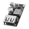 Trin-ned konverter 5V/3A, TIPA strømforsyningsmodul, 1xUSB QC3.0, 12-24V indgang, 97% effektivitet