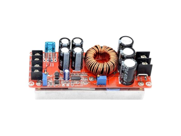 Step-up konverter TIPA 1200W DC-DC oplader, CV/CC, ikke-isoleret, 10-60V til 12-75V, strømbegrænsning 0-20A