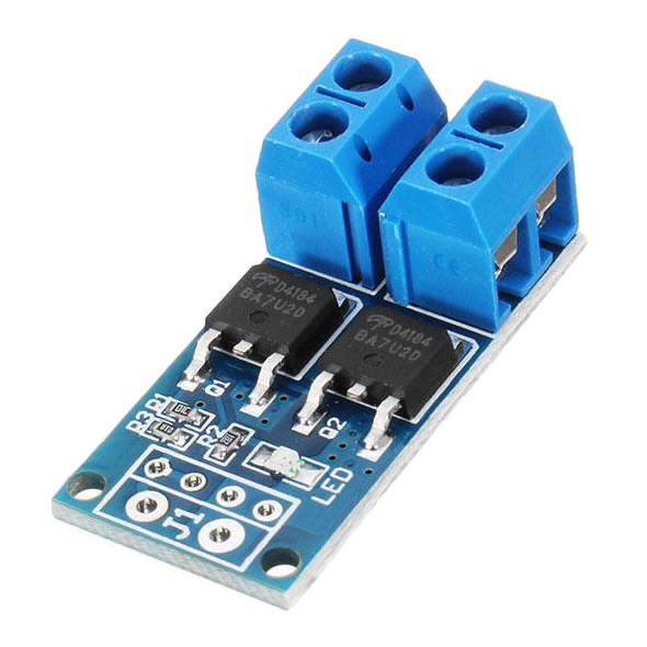 MOSFET strømafbryder PWM 15A 400W, XY-MOS modul fra TIPA