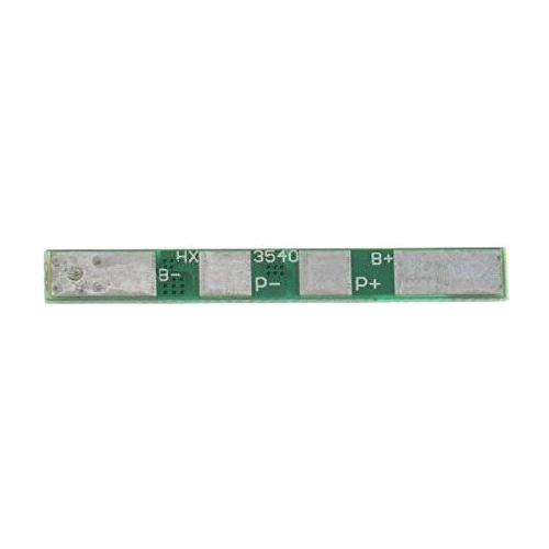 Protective circuit for 1 Li-Ion cell 18650, current up to 2A