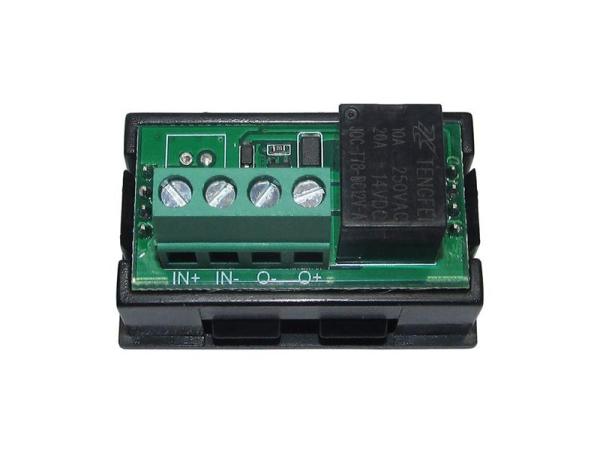 Tidsafbryder 0-999 sekunder, 0-999 minutter, 0-999 timer med to tider sort TIPA