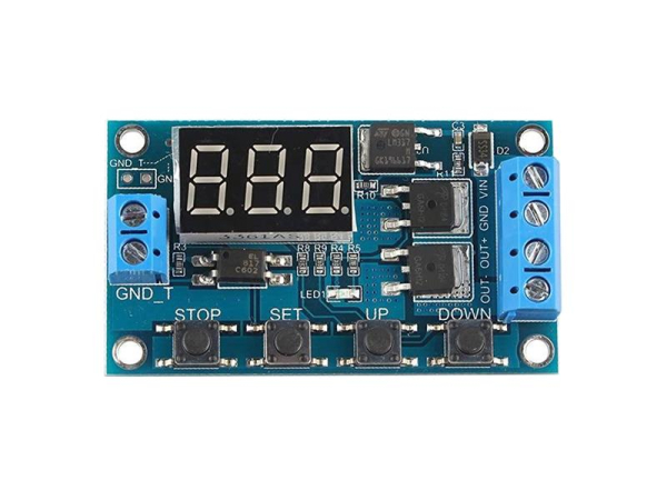 Timer - programmable timer with MOSFET transistors