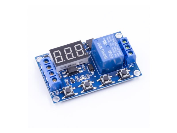 Programmerbar timer switch med 12V relæ TIPA