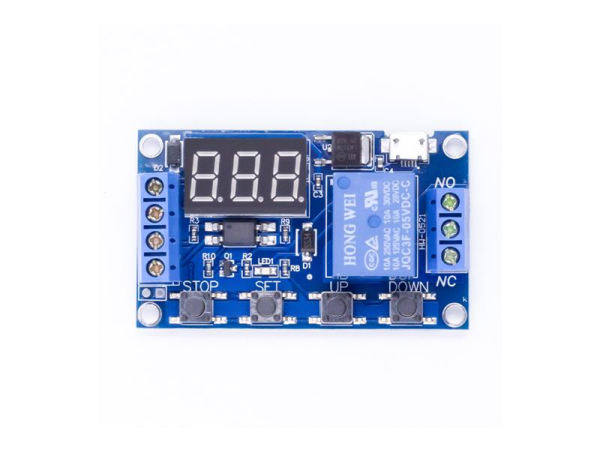 Programmerbar timer switch med 12V relæ TIPA