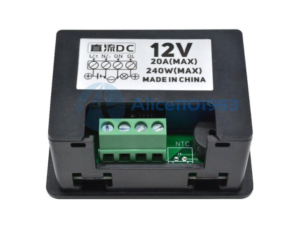 Timer T2310 12V med forsinket relæmodul og mikrocomputer - TIPA