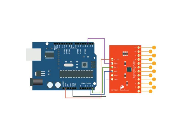 Touch Capacity Switch MPR121