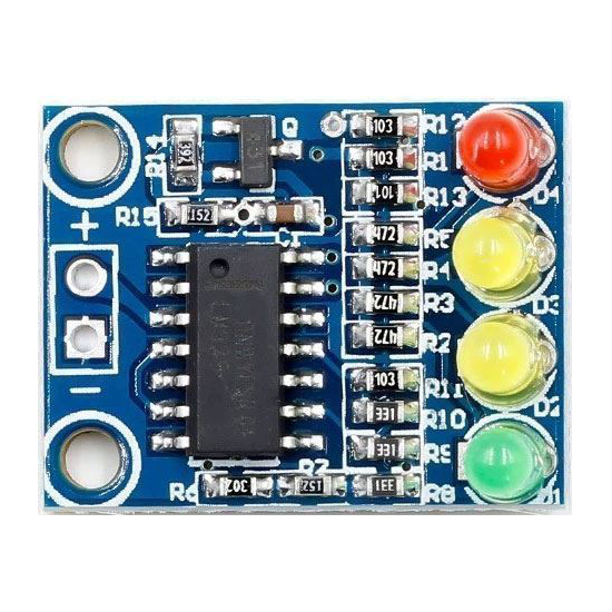 Voltage indicator 11-15V in the car's on-board network, module XD-82B