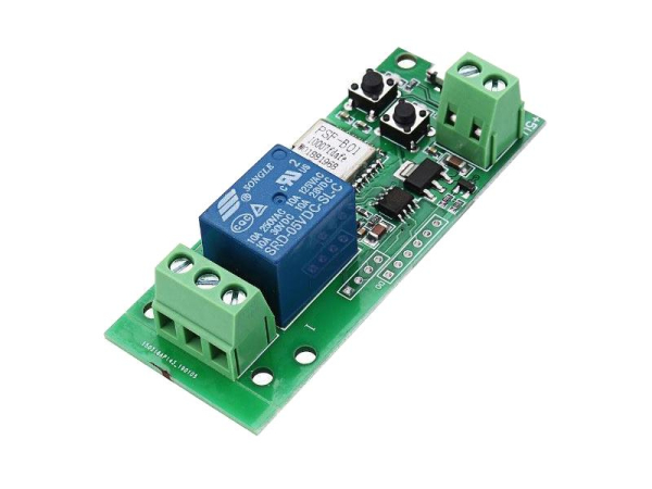 WiFi-modul Sonoff PSF-B med relæ til fjernåbning af døre, eWelink, 5VDC, 10A - TIPA