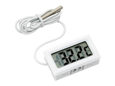 Termometer BLOW TH001 Hvid - Indendørs og Udendørs LCD Display -10~+50°C / -50~+70°C