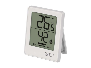 Digitalt Termometer EMOS E0345 med Hygrometer, Indendørs Temperatur og Luftfugtighed, Magnetisk Montering