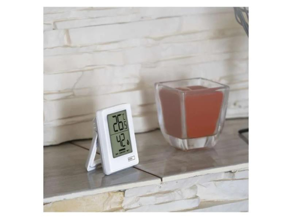 Digitalt Termometer EMOS E0345 med Hygrometer, Indendørs Temperatur og Luftfugtighed, Magnetisk Montering