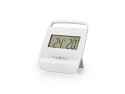 Termometer og hygrometer NEDIS WEST100WT, indendørs klimakontrol, hvid