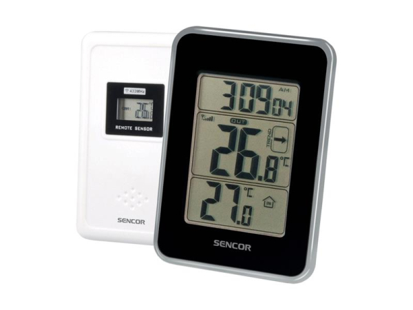 Termometer SENCOR SWS 25 BS Vejrstation med Trådløs Temperaturmåling