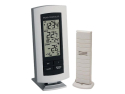 Radiostyret vejrstation TECHNO LINE WS 9140 med termometer og alarmfunktion