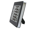 WS 9450 Thermometer og Hygrometer TECHNO LINE - Indendørs Temperatur og Luftfugtighed, Smiley Komfortindikator, Min/Max Hukommelse, Kan Hænges på Væg eller Stå på Bord, Mål 100 x 10 x 81 mm, Inkluderer CR2025 Batteri