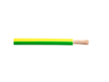 Wire CYA 16 green-yellow, 100m