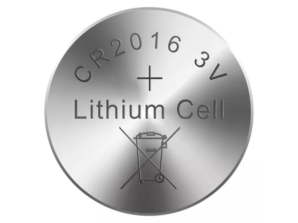 Battery CR2016 RAVER lithium  5pcs