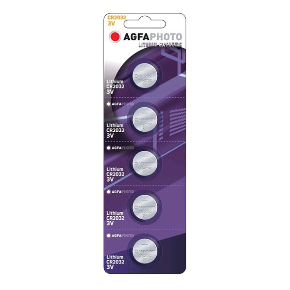 Battery CR2032 AGFAPHOTO lithium 5pcs / blister