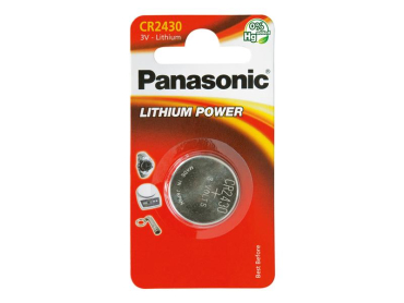 CR2430 lithiumbatteri Panasonic 1 stk/blister 3V