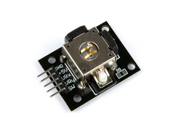 Analog joystick-modul med tryk-knap