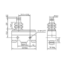 Microswitch Z-15GQ-B 250VAC / 15A TIPA