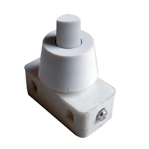 Trykknapafbryder type-1 ON-OFF 250V/1A hvid TIPA