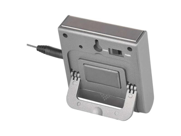 Nåletermometer EMOS E2157 med digital minutur og temperaturalarm, måler fra -20 °C til +250 °C, 1,25 m probe