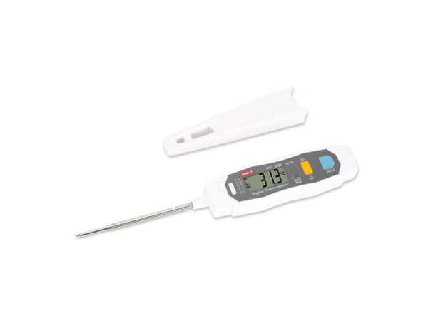 Nåletermometer A61 UNI-T IP65 med FDA-godkendt rustfrit stålsonde, -40°C~250°C