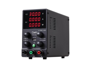 GETI GLPS1203H laboratoriestrømforsyning 0-120V/0-3A