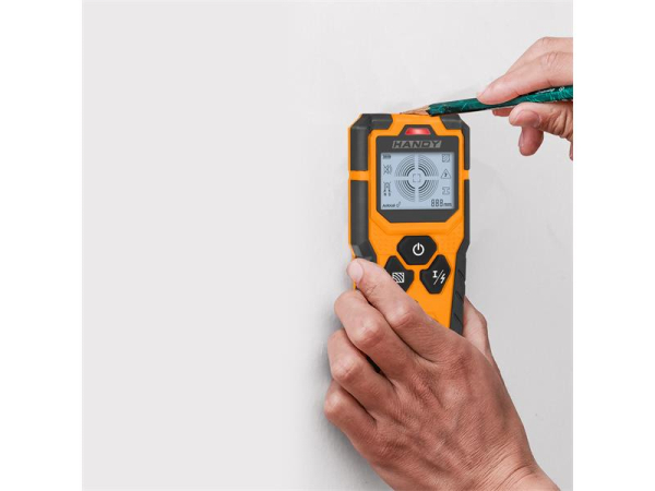 Multifunktionsdetektor HANDY 10040 til metal, træ og strøm, dybde 10 cm