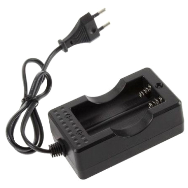 Oplader til 2x Li-Ion 18650 HADEX, 4,2 V, 2 x 1000 mA Oplader til 2x Li-Ion 18650 HADEX, 4,2 V, 2 x 1000 mA