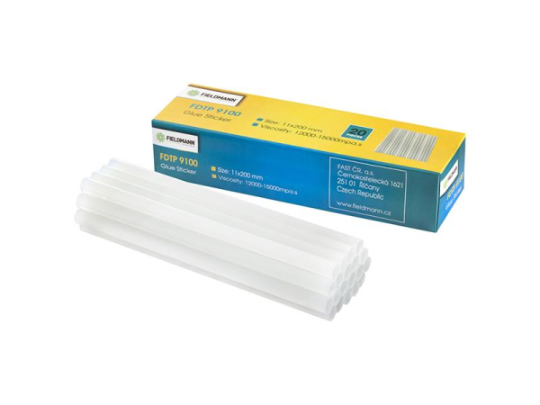 Limstifter til limpistol, transparente FIELDMANN FDTP 9100, 11x200mm, 20 stk