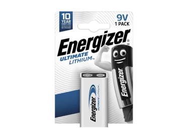 9V Lithiumbatteri ENERGIZER Ultimate 1 stk/blister -40°C