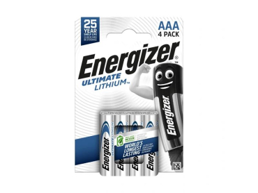 AAA Lithium Batteri 1.5V R03 ENERGIZER Ultimate 4stk/blister -40°C