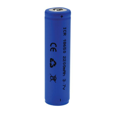 Genopladeligt batteri Li-Ion 18650 3.7V/2200mAh SOLIGHT WN900