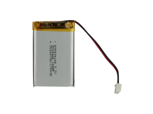 Genopladeligt LiPo-batteri 3,7V 2000mAh (634169, Hadex)