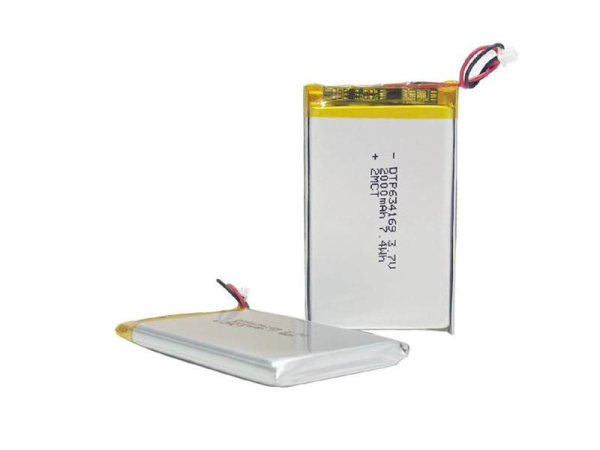 LiPo-batteri 2000mAh med beskyttelseskreds