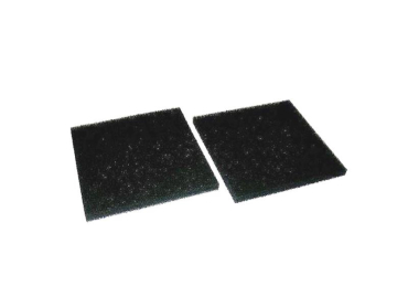 Filter til lodderøgsudsuger ZHONGDI ZD-153, ZD-159 - 5 stk. aktivt kulfilter, 130x130x10 mm