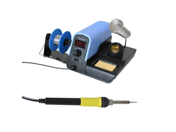 Loddestation ZD-8919 med temperaturkontrol og hurtig opvarmning, TIPA